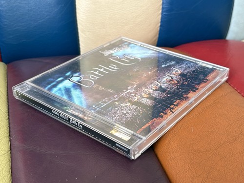 JUDAS PRIEST - ROB HALFORD SIGNED BOOKLET - BATTLE CRY CD - PROMO - METAL/ROCK - - Foto 5 di 5
