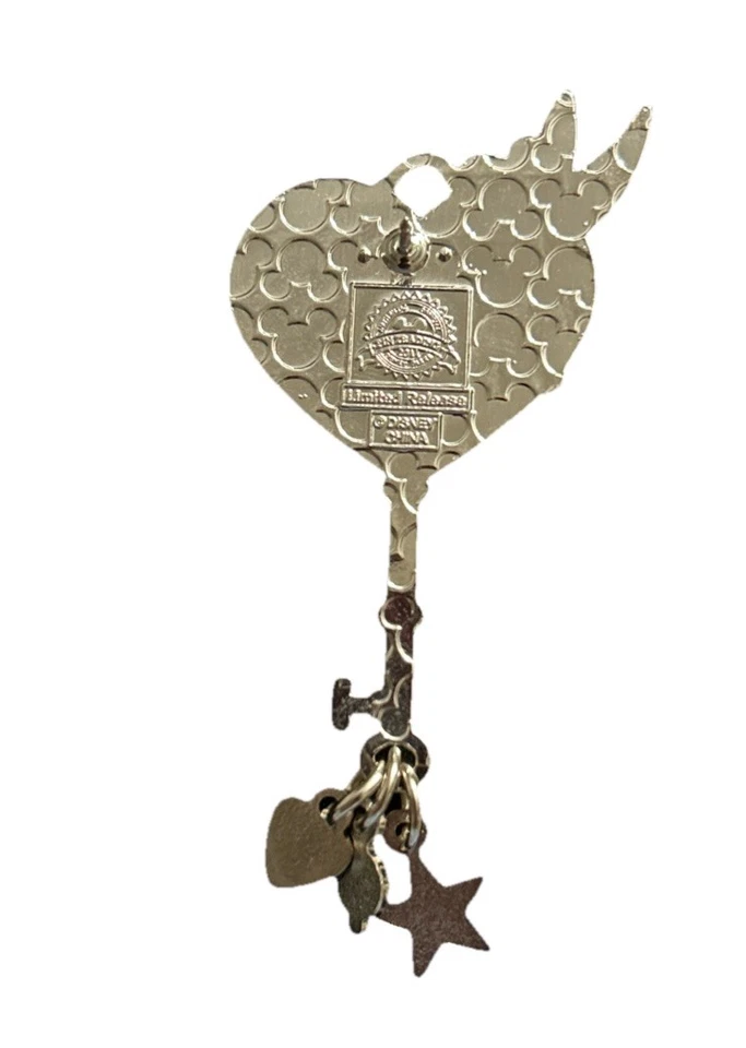 Prendedor Disney - Cumpleaños de enero - Piedra de nacimiento Tinker Bell Corazón Joya Prendedor Foto 2 de 2