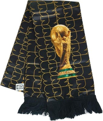 Official 2026 FIFA Trophy Scarf Polyester Game Day Fan Wear