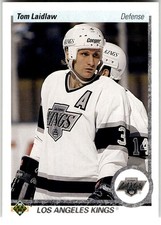 1990-91 Upper Deck #119 Tom Laidlaw Los Angeles Kings NHL Hockey