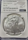 2023 Silver Eagle NGC MS70, US INVENTION SERIES, Video Game Console
