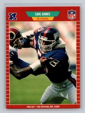 Carl Banks 1989 Pro Set #280 New York Giants