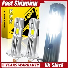 2x H1 LED Headlight  6500K White Bulbs Kit Canbus Error Free High/Low Beam Light