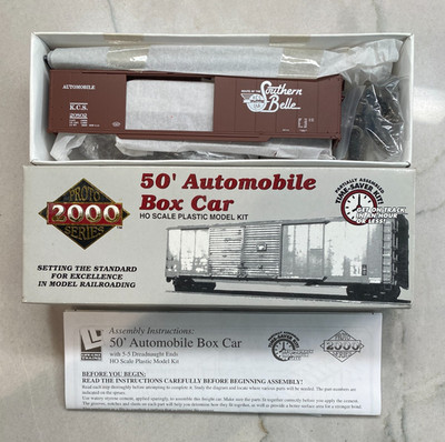 HO Maßstab PROTO 2000 KCS 50ft Automobil-Kastenwagen #20802