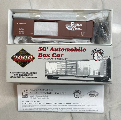 HO Maßstab PROTO 2000 KCS 50ft Automobil-Kastenwagen #20802 | Zustand: Neu