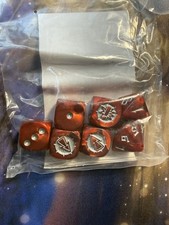 Blood Bowl 2024 Organized Play Dice Red Warhammer Rare