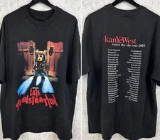 Kanye West Late Registration 2005 Touch The Sky Tour T-Shirt Men Women S-5XL