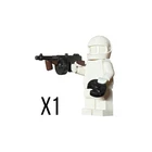 NEW Tommy Gun X1 For LEGO Minifigures WW2 Accessories Army Military Drum Mag