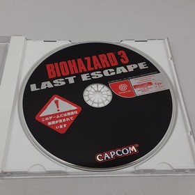 Resident Evil 3 Last Escape Dreamcast Software Japan EA