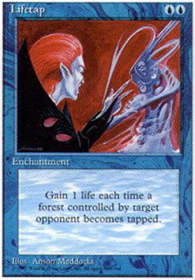 FBB Korean Lifetap ~ Heavily Played 4th Edition Fourth Foreign Black Border Stoc