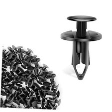 100pcs 8mm Hole Size Nylon Car Bumper Retainer Clips 8mm 100 PCS Car Clips