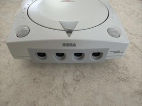 Sega Dreamcast Console Gaming System White HKT-3020 Tested Working