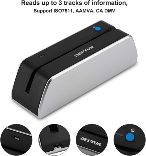 Bluetooth Magnetic Stripe Card Reader & Writer - Small, Lightweight, Portable - 第 4/9 張圖片
