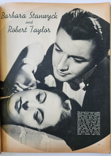 MOTION PICTURE OCT 1936 NORMA SHEARER cover by CHARLES SHELDON Powell, MacMurray - Picture 7 of 8