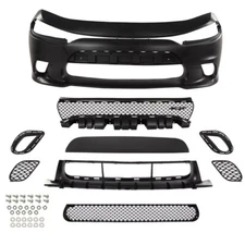 Fit 2015-2023 Dodge Charger Complete Bumper Kit Direct Replacement