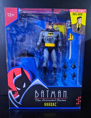 McFarlane DC Batman Animated Series H.A.R.D.A.C. 7'' Figure NO BAF Bruce Wayne