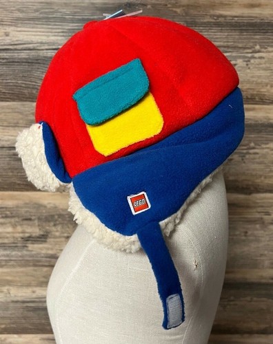 Color Block Fleece Trapper Hat 