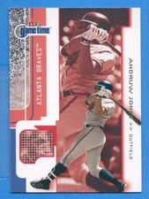 2001 Fleer Game Time #86 Andruw Jones Braves