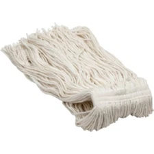 (2) Two PRO-SOURCE 13" White , 4 Ply Rayon Mop Pads Head  Free Shipping