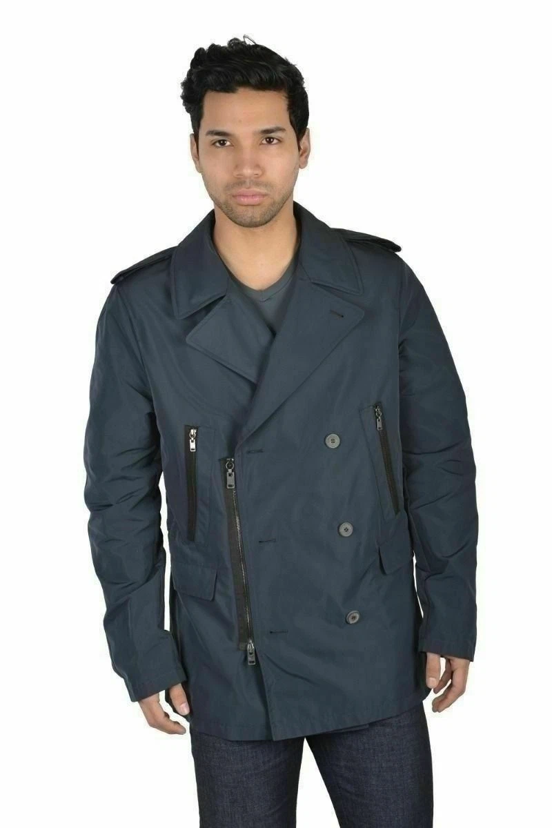 Lanvin — Lanvin Men's Dark Blue Double Breasted Jacket US M IT 50