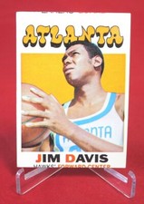 Jim Davis Topps NBA Basketball Card 1971 #97 EX