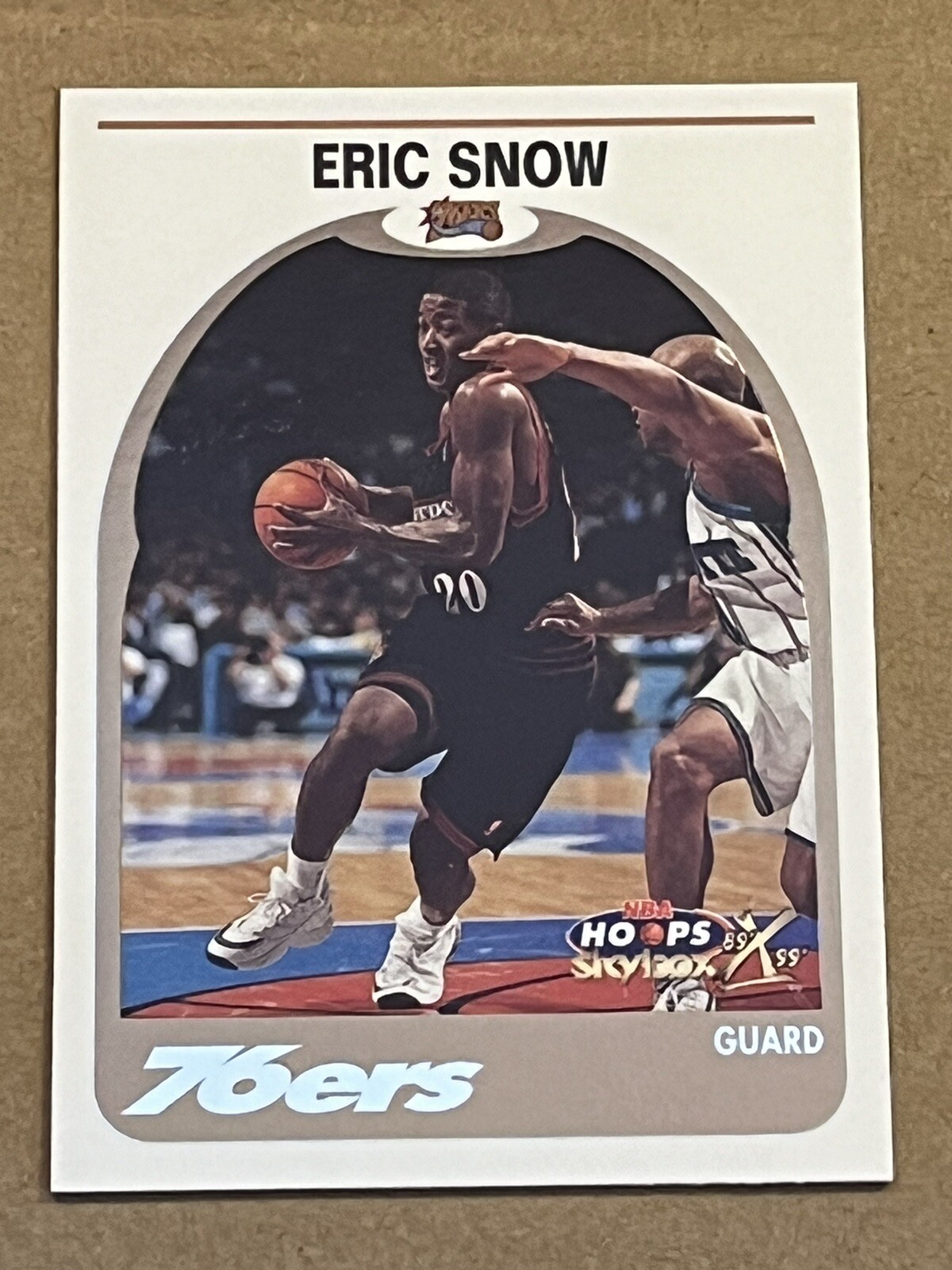 1999-00 SKYBOX HOOPS DECADE - HOOPLA - ERIC SNOW SIXERS #8