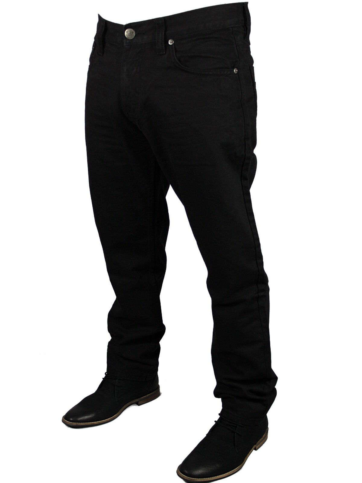 Men's Straight Leg Jeans Size 3040 Basic Casual Smart Denim Pant