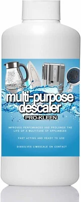 PRO-KLEEN ProKleen Multi Purpose Descaler For Shower Iron Kettles Coffee Machine 1L