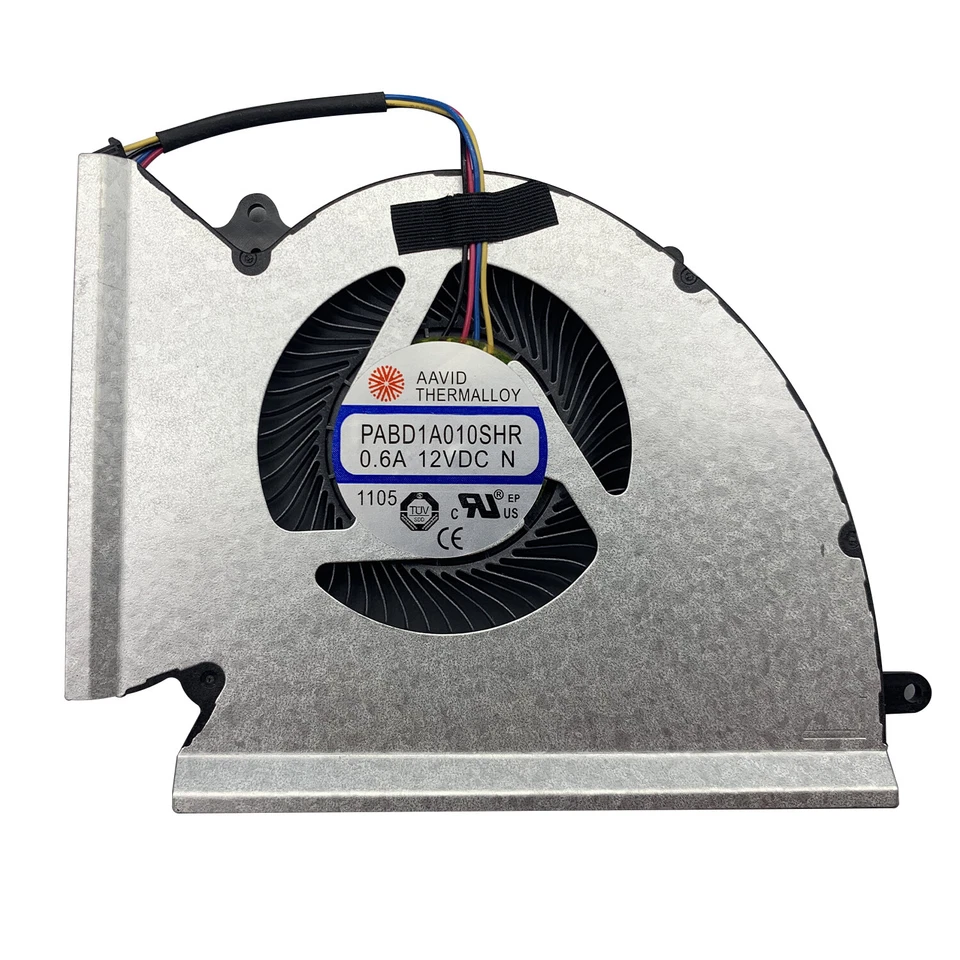New CPU+GPU Cooling Fan For MSI GE76 GP76 WE76 MS-17K2 MS-17K3 PABD1A010SHR N452 - Image 3 of 4