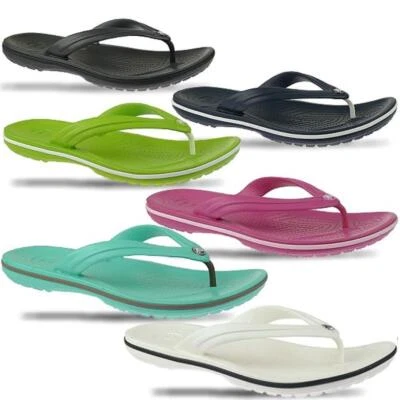 Crocs "Crocband(TM) Flip" Zehentrenner in 6 tollen Farben Gr.36-48 - Bild 1 von 4