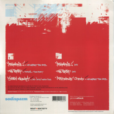 洋楽 DJ SAT ONE / AFTER MID-NIGHT DJ Sat-One - Aftermidnite / The Popoff / Skratch Makaniks (12