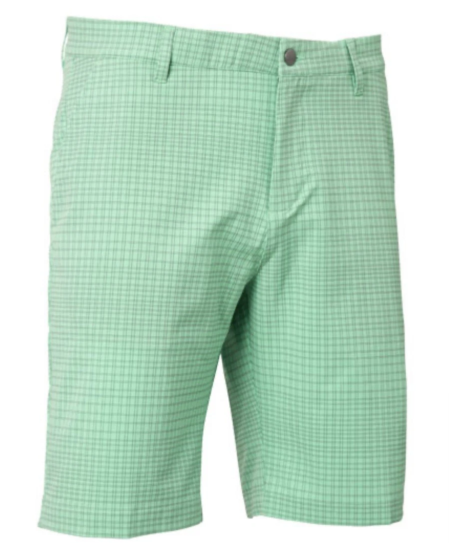 Adidas Ultimate365 Print Golf Shorts 10 inch inseam Semi Screaming Green