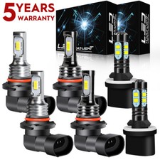 Faros antiniebla LED para GMC Sierra 1500 2500 HD 1999 2000 2001 2002 POR
