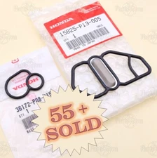 NEW SET GENUINE OEM HONDA 1995-2001 PRELUDE SOLENOID FILTER SPOOL & GASKET VALVE
