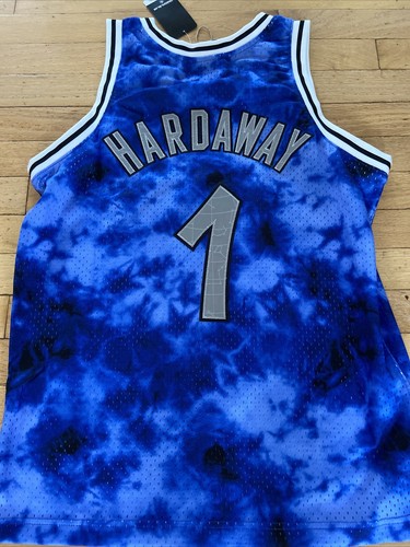 Mitchell & Ness NBA Orlando Magic Hardaway Sz M BNwT Blue 1994 Jersey #1 Men’s - Picture 8 of 9