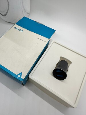 Anker 24W 2-Ports Car Charger Adapter BLACK - NOB