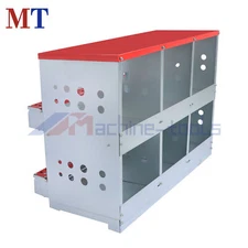 Heavy Chicken Nest Box Nest Box 6 Hole For Chicken-Easy Egg Collection Roll Away