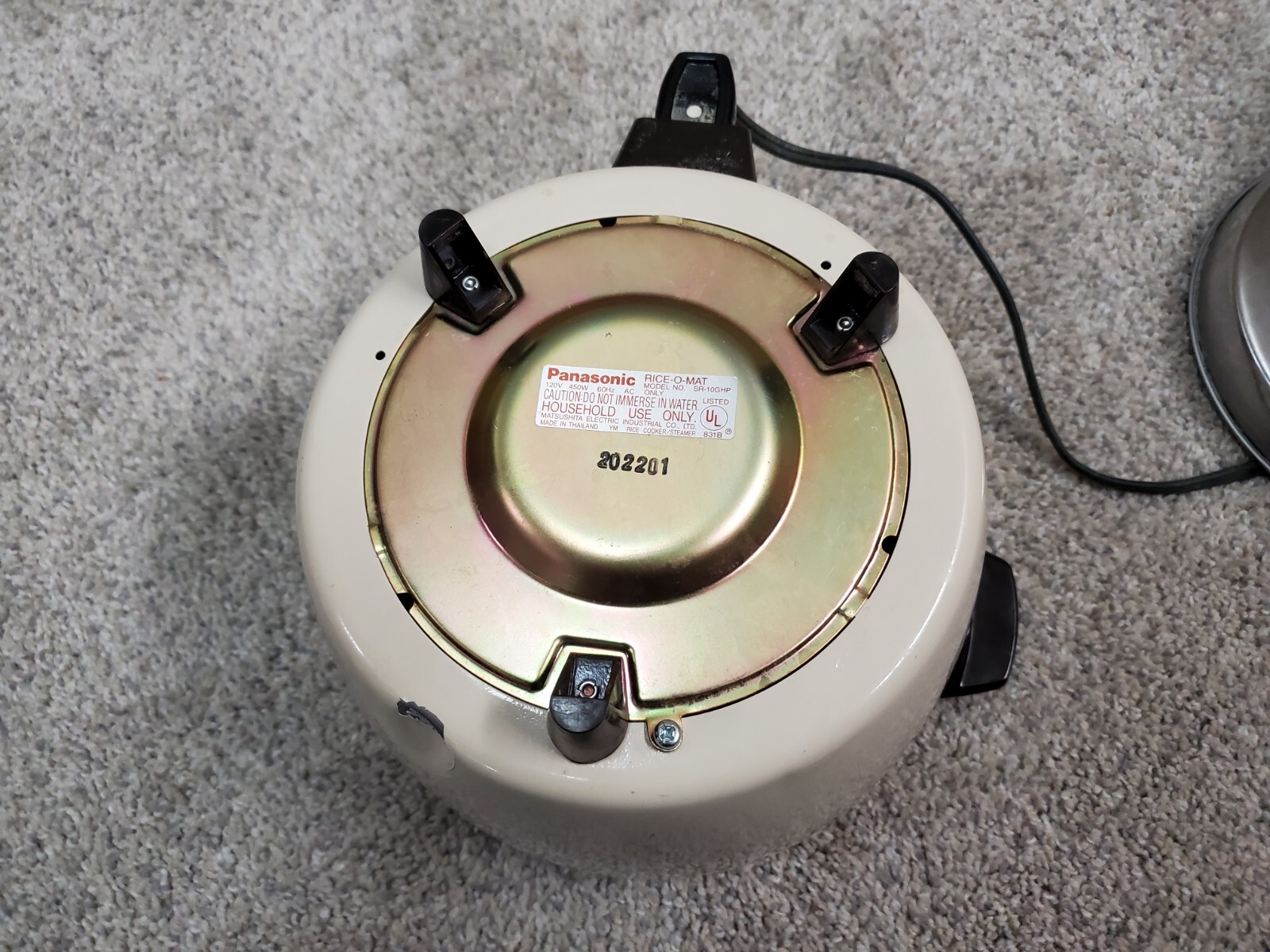 Panasonic Rice O Matic Cooker Warmer Model SR10GHP 5 Cup eBay