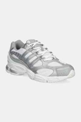 Adidas Originals Men's White Silver Metallic Ozweego Pro Sneakers IH0398