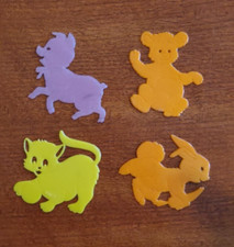 Trace It Toys Hong Kong 4 plastic animals tracing decoration