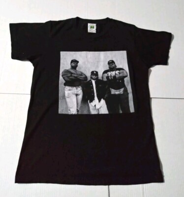 Cross Colours Rap T Shirt Mens Small Black Graphic Eazy E Hip Hop 90s Retro Y2K