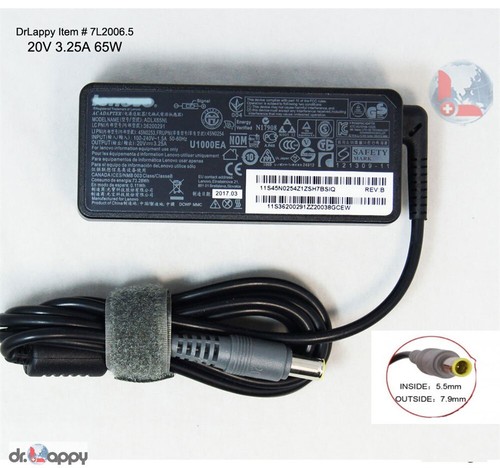 65W Power Adapter Charger for Lenovo ThinkPad T61u T61 T60 X60T T510 T510i - Picture 3 of 7