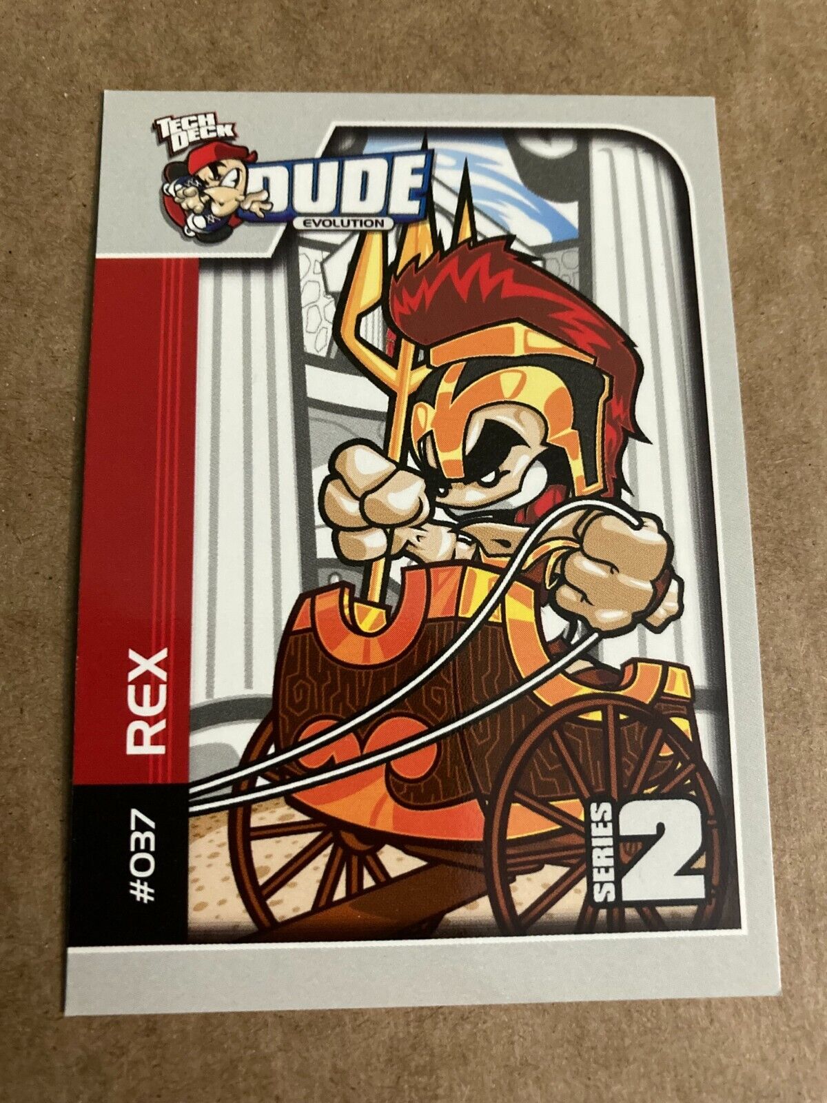 ⭐ REX #037 ⭐ 2004 X-Concepts Tech Deck Dude Evolution S2 ((VG/EX -- SCRATCHED))