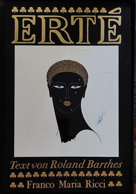 Erte' , Text von Roland Barthes, Franco Maria Ricci, Nr. 579, Topzustand