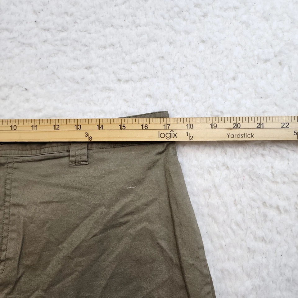 Falda Croft & Barrow Skort 16 Tostado Caqui Algodón Elástico Carga Senderismo Golf Activo Foto 3 de 4