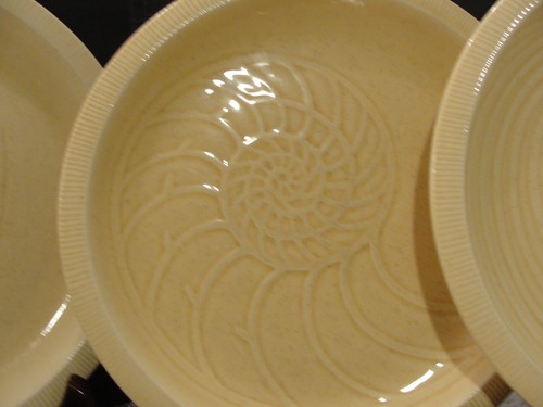 FRANCISAN SEA SCULPTERES 12 DINNER PLATES 10 1/2" - Picture 3 of 5