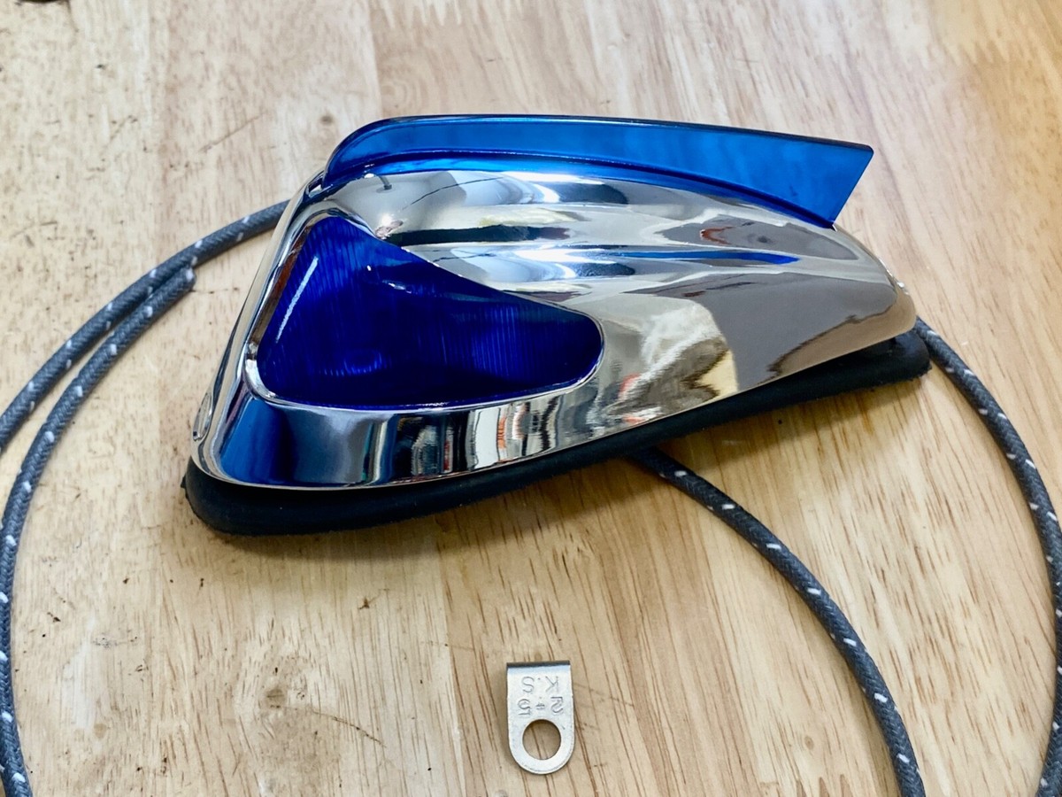 Harley 1949-57 Panhead Flash Gordon For Hummer Front Fender Lamp