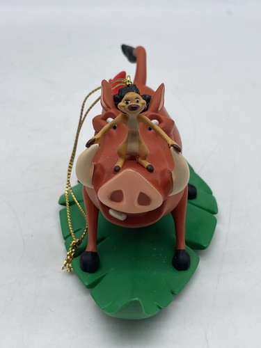 Grolier Presidente Ed. Decorazione natalizia ricordo del Re Leone Timon & Pumbaa - Foto 5 di 11