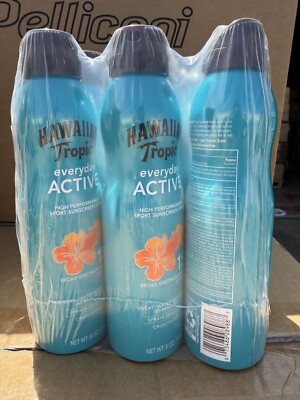 Hawaiian Tropic Everyday Active SPF 15 6oz 3 Pack check BB