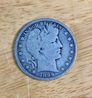 1899 P BARBER HALF DOLLAR